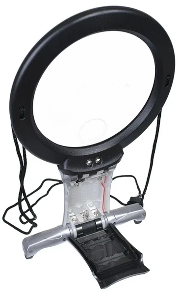 2x 6x Led Eller Serbest,boyun Asılı,dıkış,okuma İçin En Uygun Büyüteç 11b1 - 7