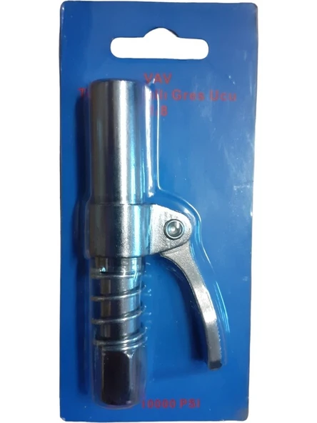 Vav Mandallı Gres Pompası Ucu Tek Mandallı - Resim 2