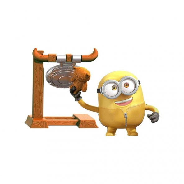 Minions Figür 10cm Bob - Action Strinking GDM92 Lisanslı Ürün