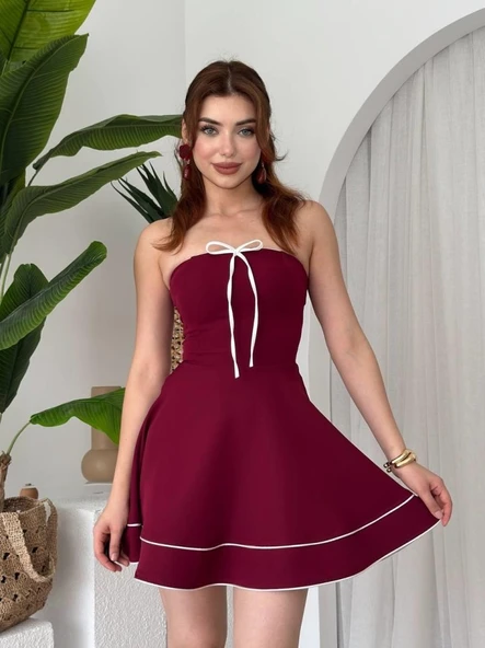 Yuna Straplez Elbise ürün görseli