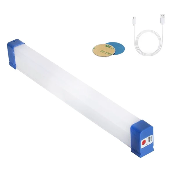 Powermaster BK-300 32 Cm Mıknatıslı Şarjlı Solar Lamba ürün görseli 1