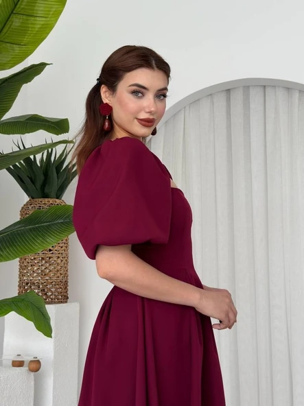 Jama Midi Boy Elbise - Resim 3