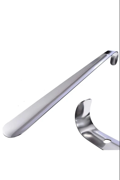 Çelik Krom Kaplama Ayakkabı Çekeceği Kerata 50 Cm - 1