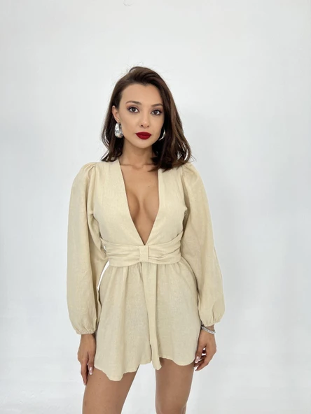 6528 TULUM ELBİSE-TAŞ - Resim 3