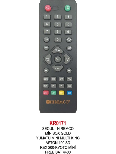 KYOTO Mini-Free Sat 4400 Uydu Kumandası ürün görseli 1