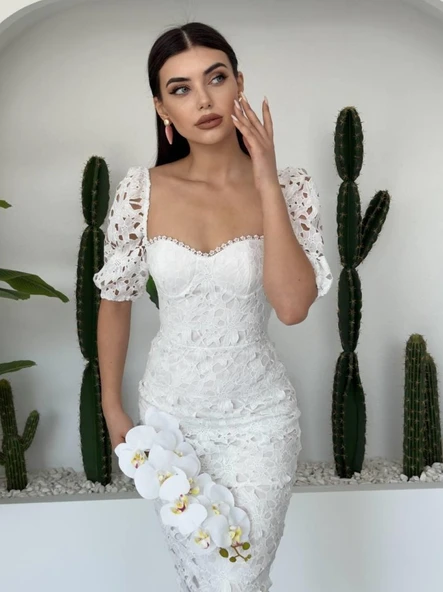 Zarina Dantel Elbise ürün görseli