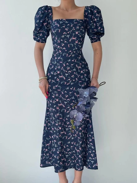 Dionora Çiçekli Elbise - Resim 2