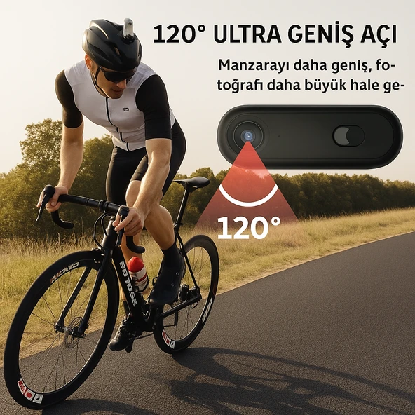 Ultra Kompakt 4K Aksiyon Kamerası  Su Geçirmez, Yüksek Çözünürlüklü Kayıt Ultra HD Mini Kamera - 2