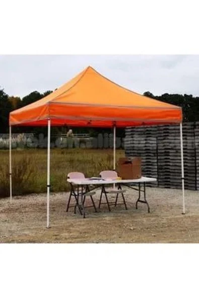 -- TURUNCU--3x3 PORTATİF 1.SINIF KOLAYKURULUM ÇARDAK-TENTE--GAZEBO