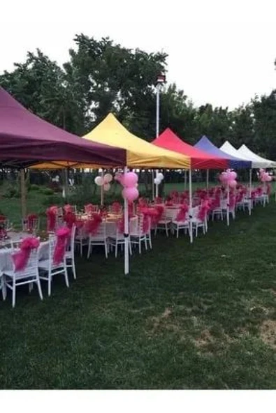 -- KREM--3x3 PORTATİF 1.SINIF KOLAYKURULUM ÇARDAK-TENTE--GAZEBO - 3