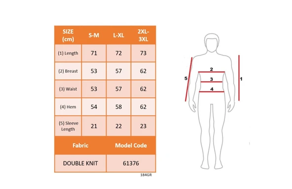 Erkek Kısa Kollu Bisiklet Yaka Iki Iplik Bluz - Resim 4