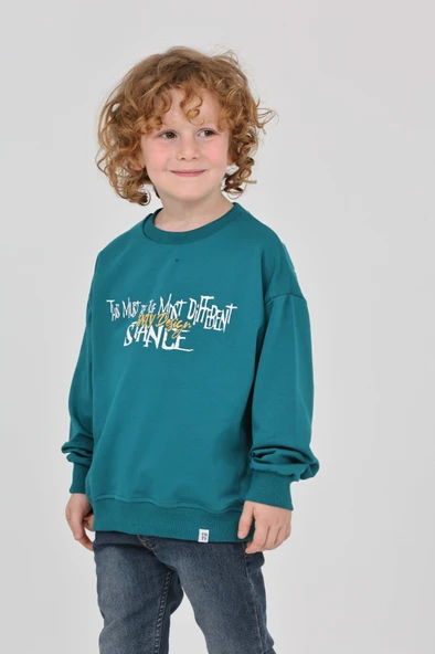 Toontoy Erkek Çocuk Tnty Design Baskılı Sweatshirt - Resim 7