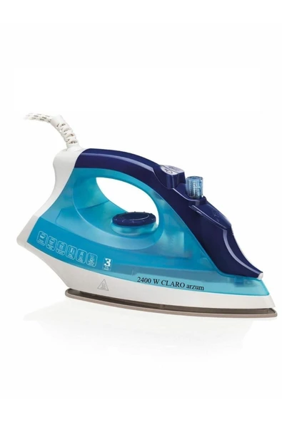 Arzum Ar688 Claro 2400 W Buharlı Ütü Seramik Tabanlı Mavi - 4