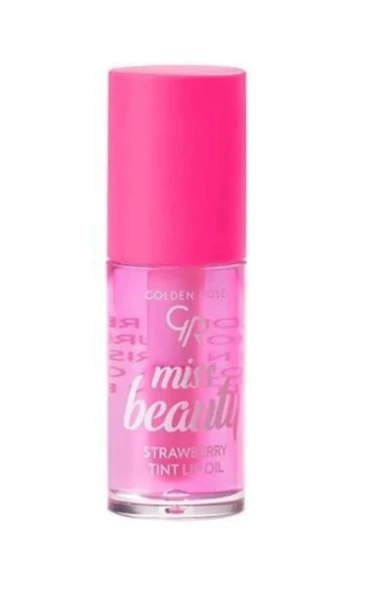 Golden Rose Miss Beauty Strawberry Tint Lip Oil - 1
