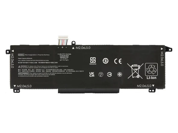 HP Omen 15-EN0036NR ile Uyumlu Notebook Bataryası Pili 6 Cell - Ver.2