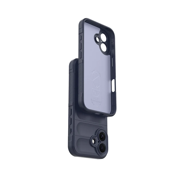 iPhone 16 Uyumlu Kamera Korumalı Oyuklu Lüks Silikon Kapak - 12