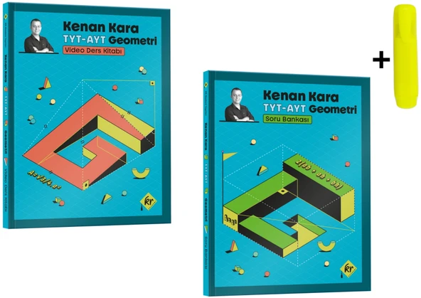 Kr Akademi Kenan Kara İle TYT - AYT Geometri Video Ders Ve Soru Kitabı Seti ürün görseli