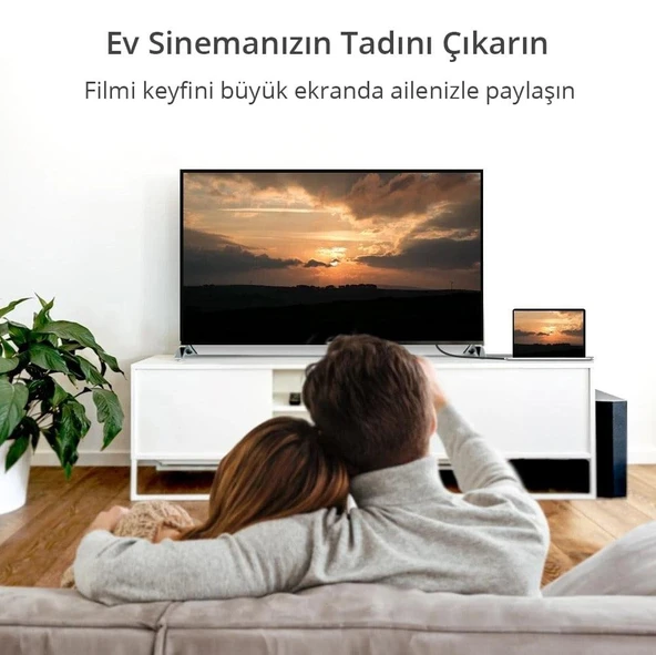 Ugreen 8K HDMI 2.1 Görüntü Aktarma Kablosu 1.5 Metre - Resim 2