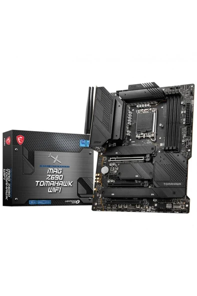 MSI Mag Z690 Tomahawk Wi-Fi Intel LGA1700 DDR5 ATX Anakart Teşhir ürün görseli 1