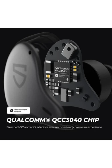 Soundpeats H1 Hybrid TWS Kulak İçi Bluetooth Kulaklık Teşhir - 5