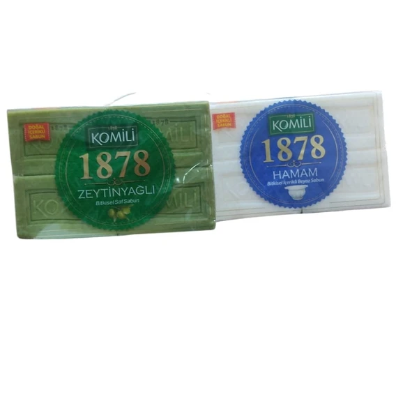 KOMİLİ SAF SABUN 600 GR & KOMİLİ ZEYTİNYAĞLI SABUN 600 GR ürün görseli 1