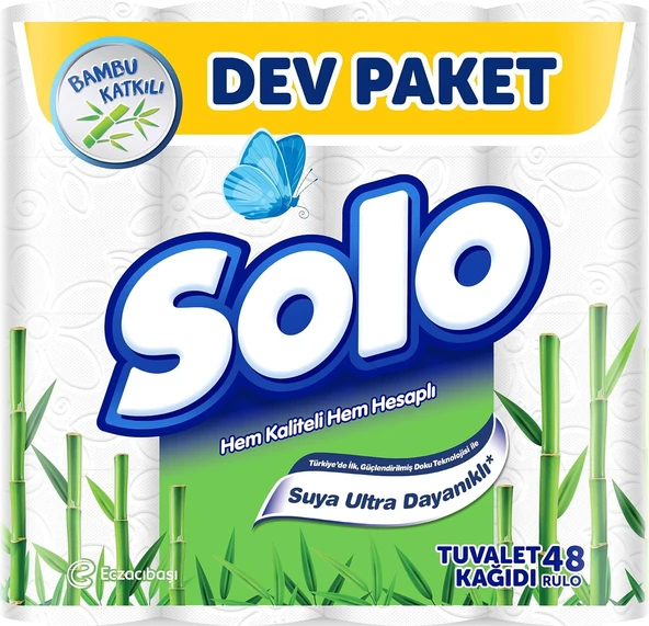 SOLO Tuvalet Kağıdı 48 li Bambu ürün görseli