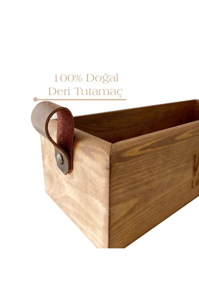 woodretro Ahşap Lüks Kutu Organizer - 3