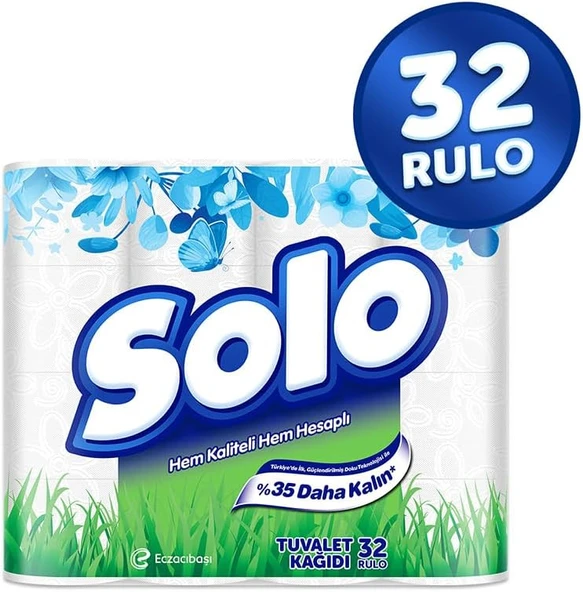 Solo Tuvalet Kağıdı 32'li Beyaz ürün görseli