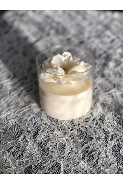 LİLYUM EL YAPIMI SOYA MUM - 1