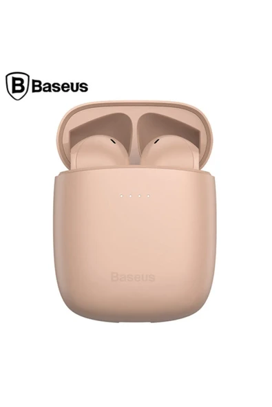 Baseus Encok W04 Pro TWS Kulak İçi Pembe Bluetooth Kulaklık ürün görseli