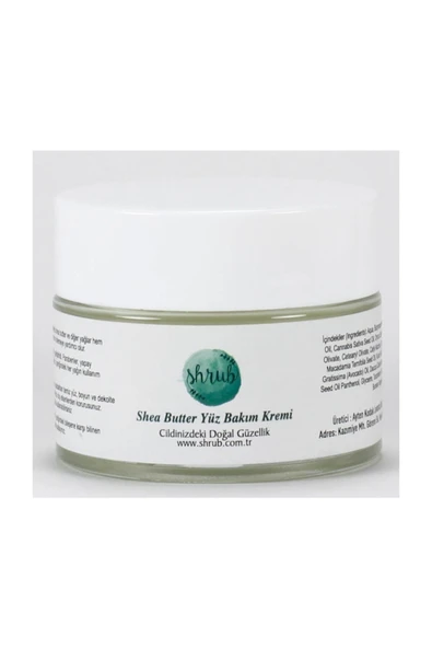 SHEA BUTTER YÜZ BAKIM KREMİ - 1