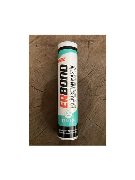 Erbond Pu Mastik Siyah Güçlü Silikon Metal Yapıştırıcı Otomotiv İnşaat 280 ML ürün görseli