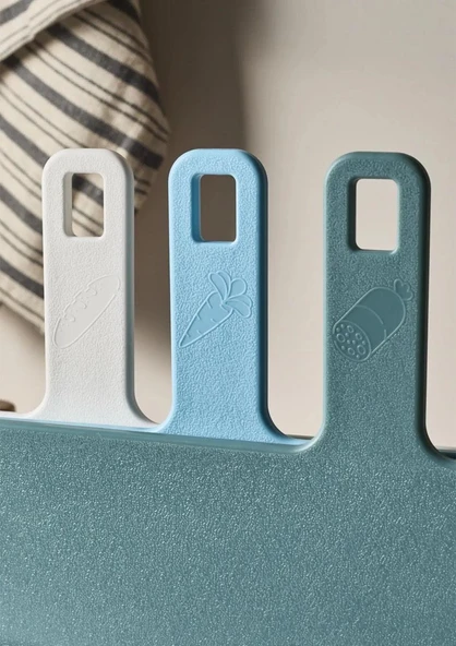 Brice 4 Parça Standlı Kesme Tahtası Set - 4