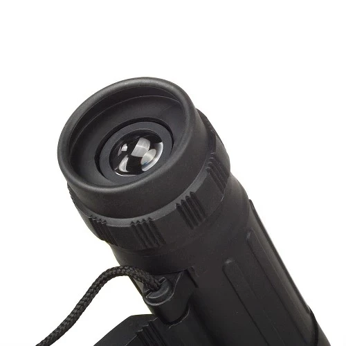 10x25 Av Dürbünü 56m/1000m  Kauçuk Kaplama Siyah - Resim 5