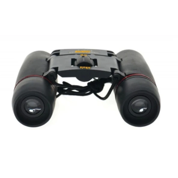 70x60  Cepte Taşımalı Kauçuk Kaplamalı Mini Dürbün Mavi - 6