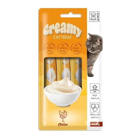 M-Pets Tavuklu Kedi Ödülü 15gr 4lü ürün görseli