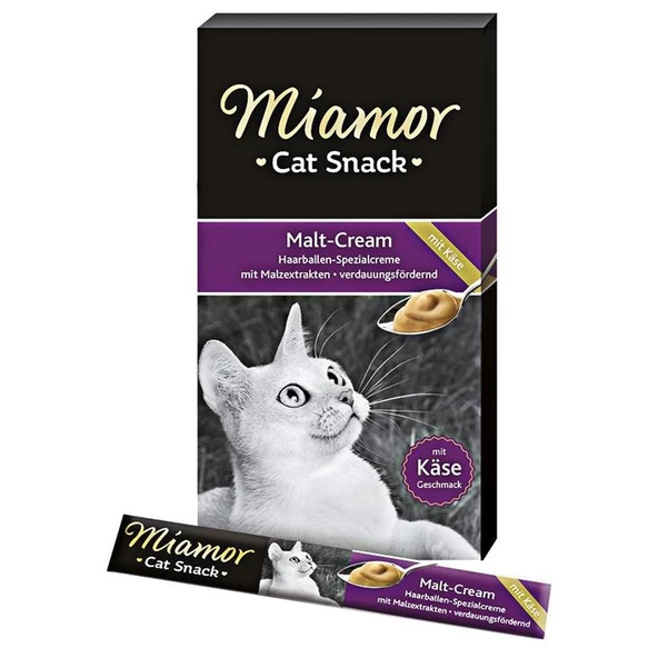 Miamor Malt Cream Peynirli Kedi Ödül Maması 6×15g