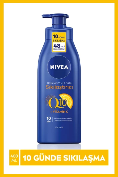 Nivea Q10 Energy Sıkılaştırıcı Vücut Sütü Kuru Cilt 400 Ml