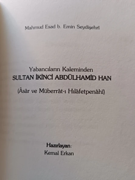 YABANCILARIN KALEMİNDEN SULTAN İKİNCİ ABDÜLHAMİD HAN - 3