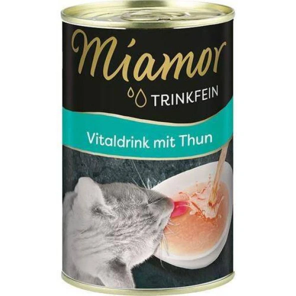 Miamor Vitaldrink Ton Balıklı Kedi Çorbası 135ml