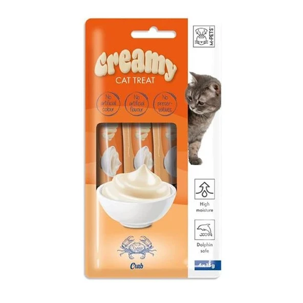 M-Pets Yengeçli Kedi Ödülü 15gr 4lü - 1