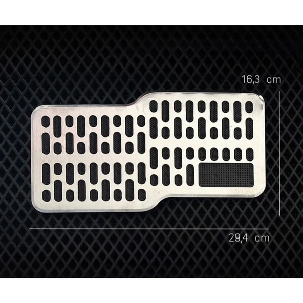 Topukluk Metal Siyah (Paspas Üzeri) TÜM MARKA MODELLERE UYGUNDUR - Resim 2