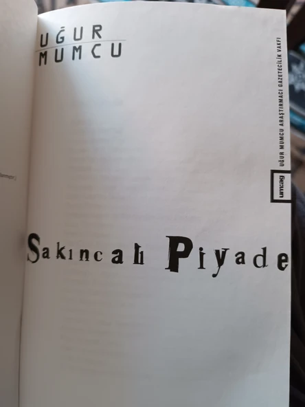 Sakıncalı Piyade - Uğur Mumcu - 3