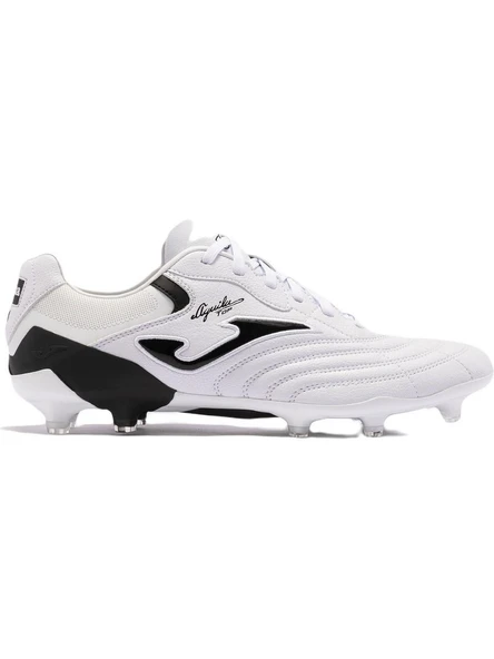 Joma Aguıla Cup 2402 Blanco Negro Fırm Ground Erkek Beyaz Krampon (Çim Zemin) ACUS2402FG - 1