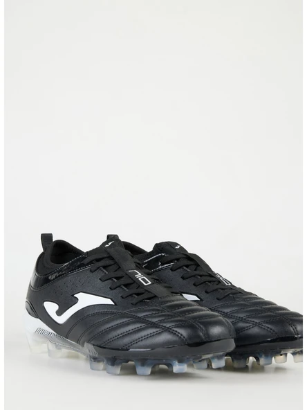 Joma Siyah - Beyaz Erkek Futbol Ayakkabısı N10W2401FG Numero-10 2401 Black Whı - 5