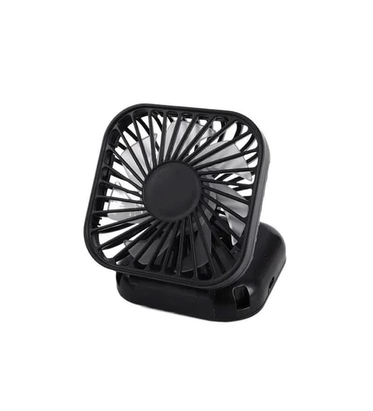 El Fanı Mini Masaüstü Ve Boyun Askılı Fan Portatif Şarjlı 3 Kademeli Vantilatör Soğutucu - 5