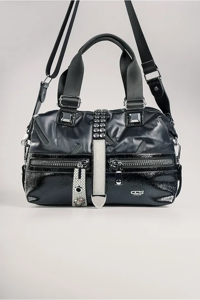 Çcs Lüks 18010 Siyah El ve Omuz Çantası - Resim 6
