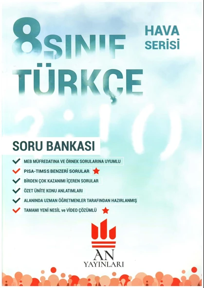 An 8.Sınıf Türkçe Soru Bankası