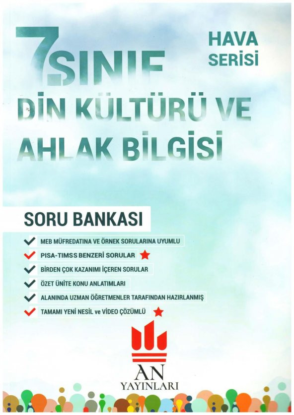 An 7.Sınıf Din Kültürü ve Ahlak Bilgisi Soru Bankası