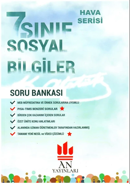 An 7.Sınıf Sosyal Bilgiler Soru Bankası